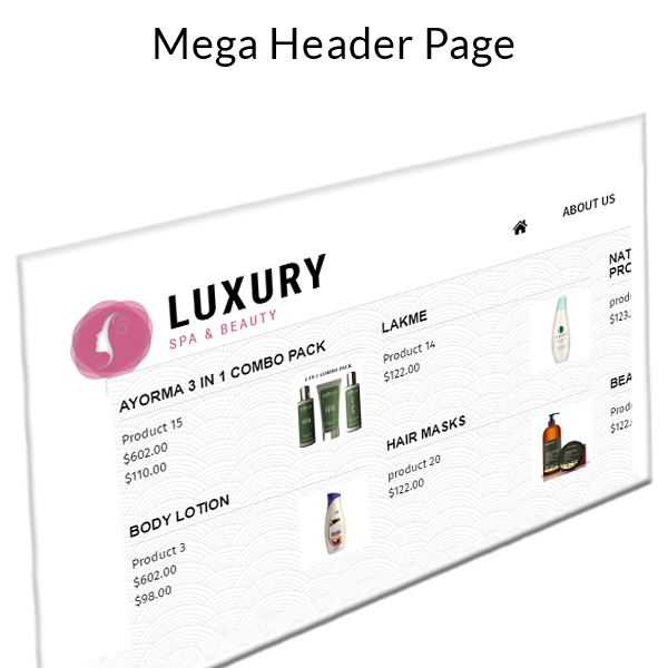 Luxury Spa and Beauty OpenCart Theme