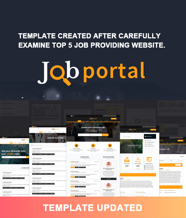 Job Portal Html Template Updated